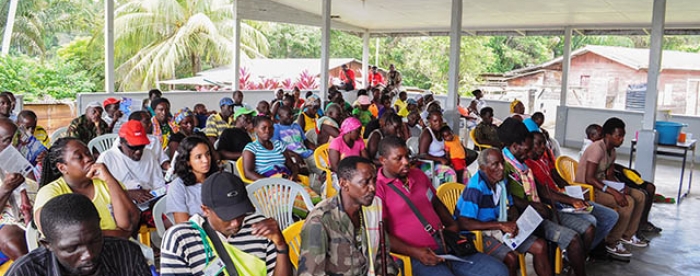 Mapping the livelihoods of the Saamaka people