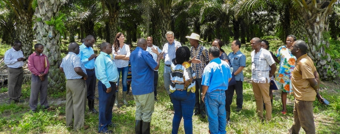 Field trip opens doors to improvements in oil palm plantations in Uganda