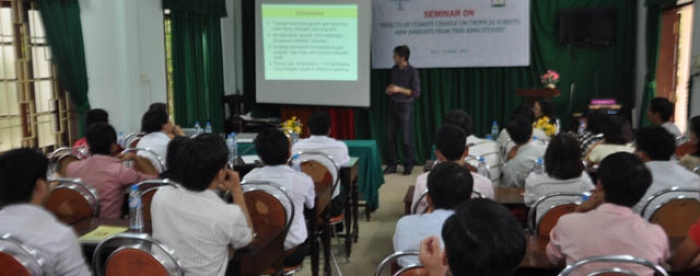 Tree-ring study displays effects of climate change  