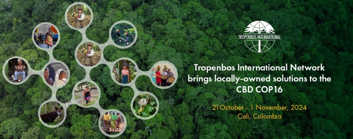 Tropenbos International Network brings locally-owned solutions to the CBD COP16